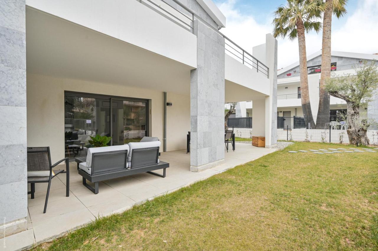 T4 Neuf - Jardin-Terrasse Et Piscine - Acces Direct Plages Et Centre Village - App C 12 Saint-Cyr-sur-Mer Buitenkant foto